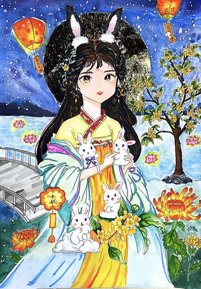 童心绘中华！首届鲁港澳青少年传统文化绘画交流活动获奖名单出炉(图2)